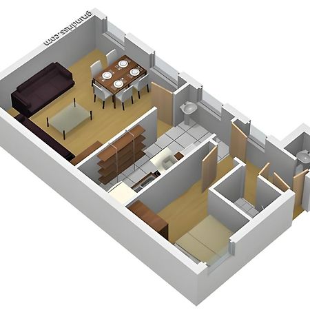 Modern Flat With 2 Rooms, Close To Schoenbrunn Вена Экстерьер фото