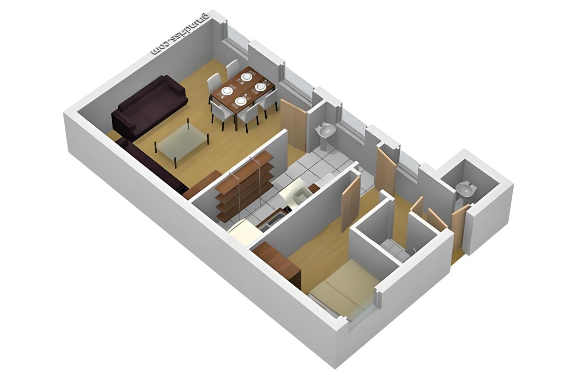 Modern Flat With 2 Rooms, Close To Schoenbrunn Вена Экстерьер фото